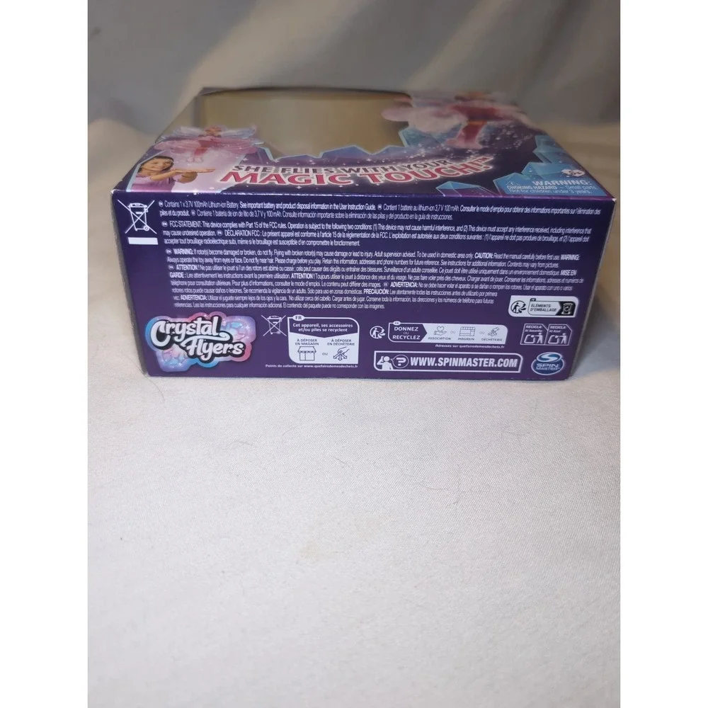 Crystal Flyers Magical Flying Doll with Crystal Wings Interactive Toy